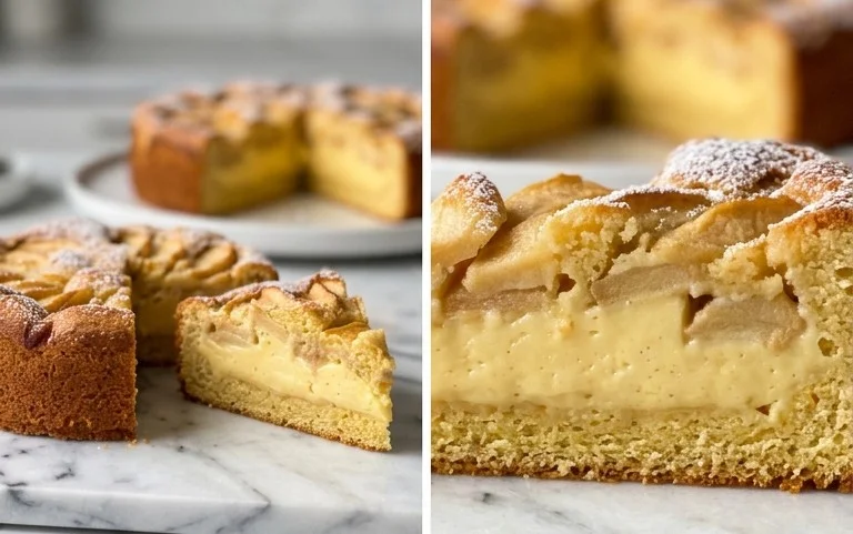 Apfelkuchen mit Vanillepudding: Dein neuer Lieblingskuchen!