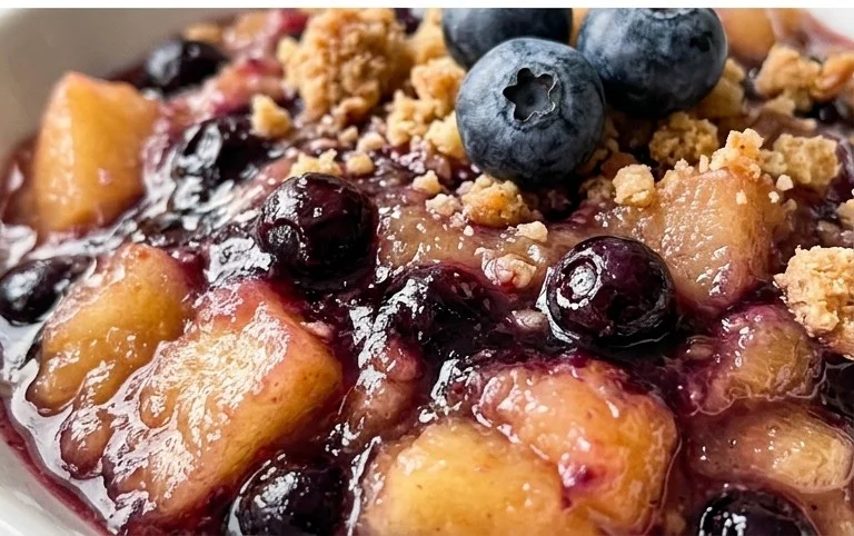 Blueberry Vanilla Applesauce