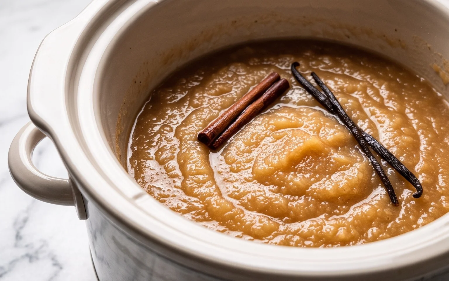 Slow Cooker Apfelmus: Einfach hausgemacht & aromatisch
