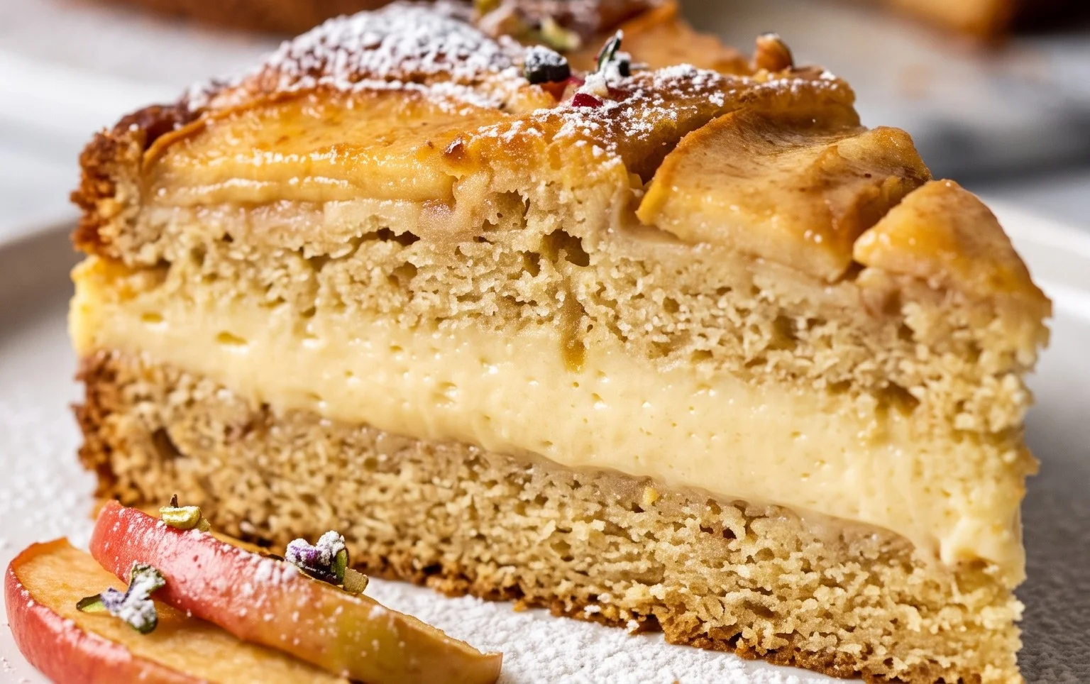 Apfelkuchen mit Vanillepudding Rezept: Du wirst nie einen anderen backen!