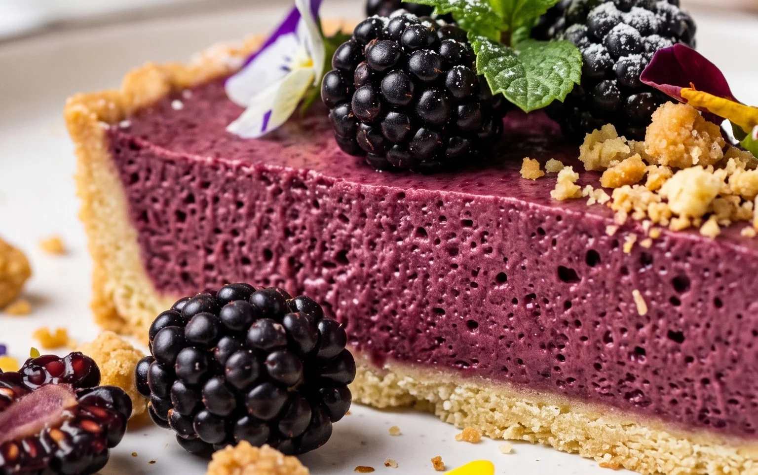 Brombeer Mousse Tarte