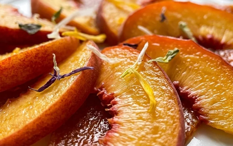 Homemade Dehydrator Peach Leather