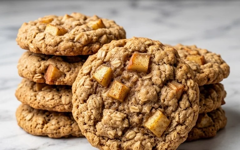 Apfel Zimt Hafer Kekse | Wohlfühl-Snack | Einfaches Rezept